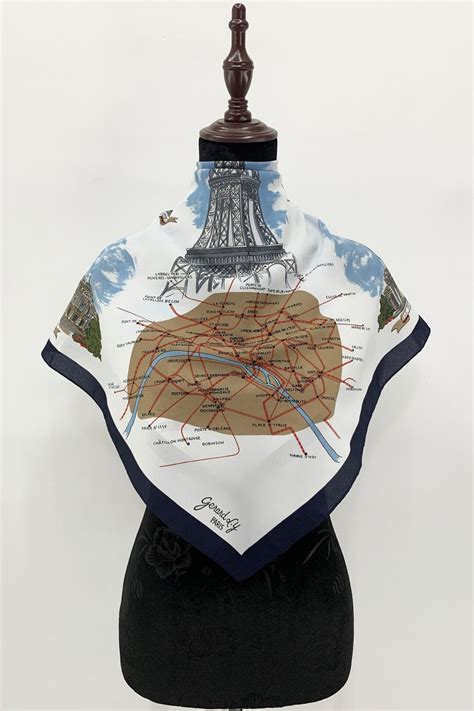 eiffel tower scarf